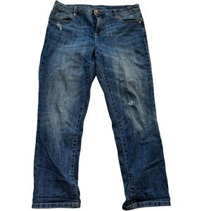 Jcp Boyfriend Blue Jeans Sz 29/8